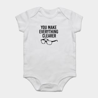 Glasses Baby Bodysuit